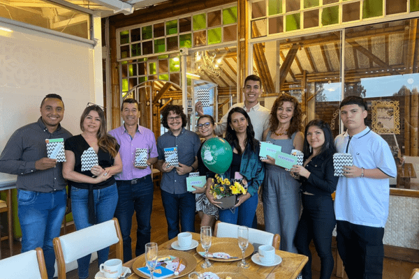 Reunión fin de año Dotafresh productos de limpieza